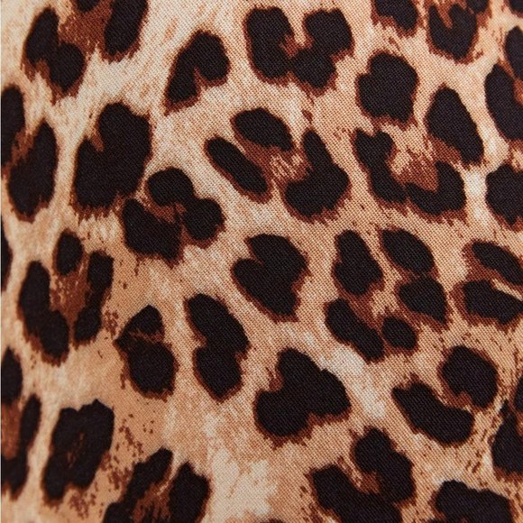 Torrid Leopard Print Button Down Shirt - Picture 5 of 16
